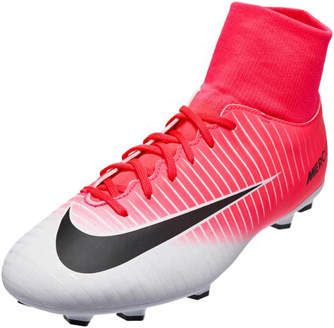 nike mercurial victory vi df sg pink schwarz weiß|mercurial victory soccer cleats.